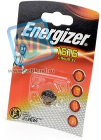 Energizer CR1616 BL1, Элемент питания