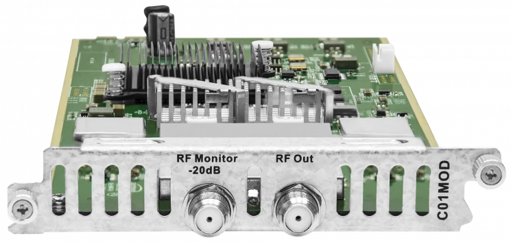 Модуль восьмиполосного QAM-модулятора C01MOD для DCP-3000MF