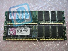 Модуль памяти Kingston 1GB 2x512MB 64x8 PC2-3200 DDR II Kit-KVR400D2S8R3K2/1G(new)