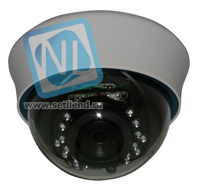 IP камера OMNY купольная внутренняя 1080p, c ИК подсветкой, 3.6мм, PoE, аудиовх/вых, 12В выход для микрофона
