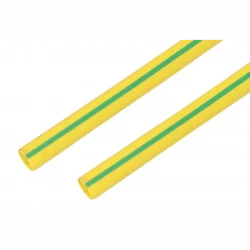 Трубка термоусадочная 25.0/12.5 1м желт./зел. Rexant 22-5007