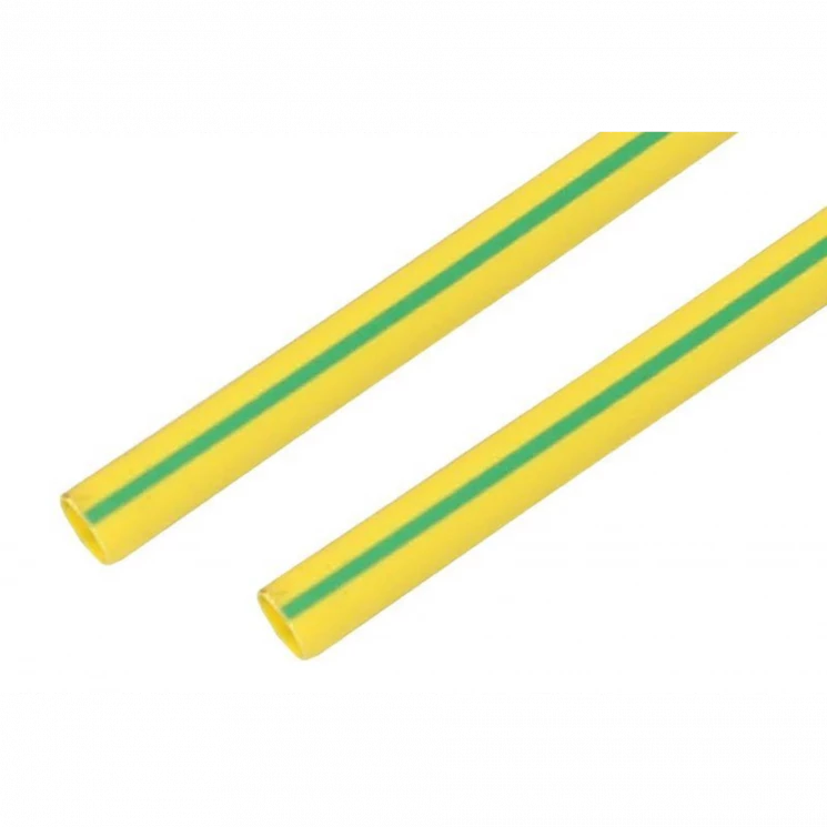 Трубка термоусадочная 25.0/12.5 1м желт./зел. Rexant 22-5007