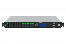 Оптический усилитель VERMAX для сетей КТВ, 1 вход, 16*20dBm выход, RT1, 1U