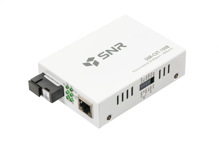 Медиаконвертер 10/100-Base-T / 100Base-FX, Tx/Rx: 1550/1310нм