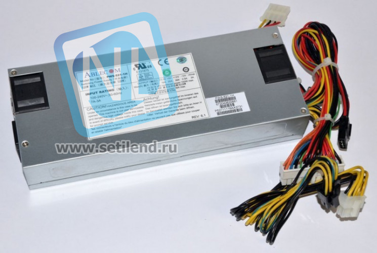 Блок питания SuperMicro PWS-521-1H 24Pin 520W 1U PSU-PWS-521-1H(NEW)