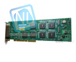 501-6522 X4444A Quad Gigaswift Quad Gigabit Ethernet Adapter 3xi21154BE 4x1000Мбит/сек 4xRJ45 PCI/PCI-X