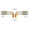 Патчкорд оптический SC/UPC-SC/UPC MM (62,5/125) Duplex 10 метров