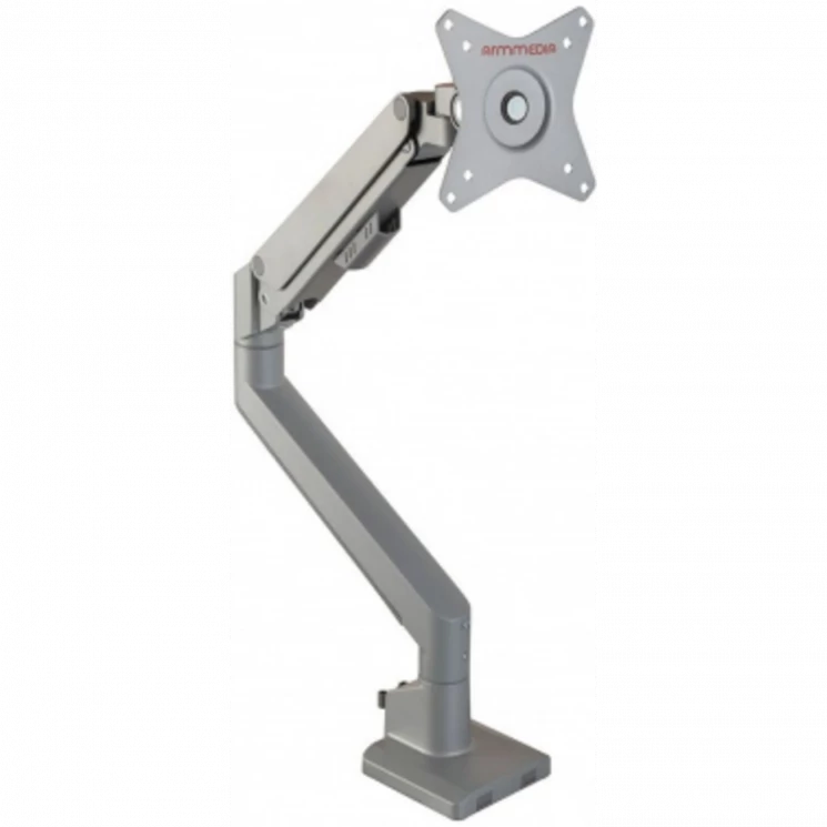 Кронштейн для мониторов Arm Media LCD-T35 серебристый 17"-34" макс.9кг настольный поворот и наклон в