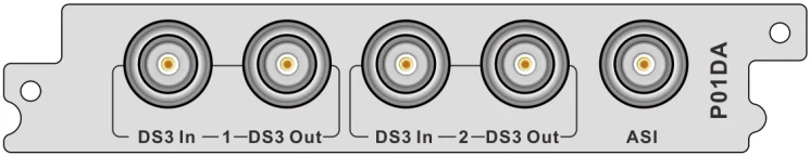 Модуль интерфейсов DS3 и ASI P01DA для DCP-3000MF