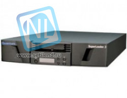 Ленточная система хранения Quantum EC-L28AC-YF SuperLoader 3, one LTO-3 tape drive, 16 slots, 2Gbit native FC, rackmount, barcode reader-EC-L28AC-YF(NEW)