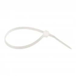 Хомут кабельный 2.5х120 нейл. бел. (уп.100шт) EKF plc-c-2.5x120