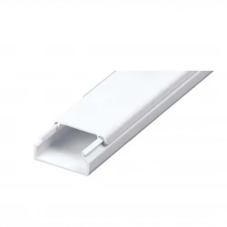 Кабель-канал 80х40 L2000 с двойным замком пластик Урал Пак КК-19080040-024