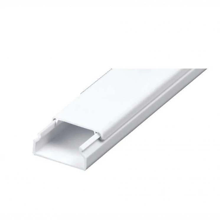 Кабель-канал 80х40 L2000 с двойным замком пластик Урал Пак КК-19080040-024