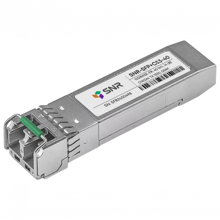 Модуль SFP+ CWDM оптический, дальность до 40км (14dB), 1530нм