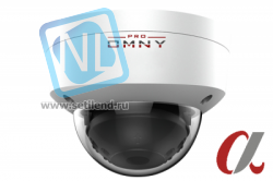 IP камера OMNY A12F 28 антивандальная купольная OMNY PRO серии Альфа, 2Мп c ИК подсветкой, 12В/PoE 802.3af, встр.мик/EasyMic, microSD, 2.8мм