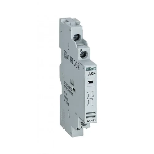 Контакт дополнительный боковой 1НО+1НЗ для ВА-431 DEKraft 21271DEK