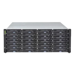 Система хранения данных Infortrend EonStor DS 1000 G3 4U, 24x3.5", 2xCtrl. 8GB total (2x4GB), 2x12G SAS, 2xHost Board, 2xPSU, 2xSup.Cap, Rails