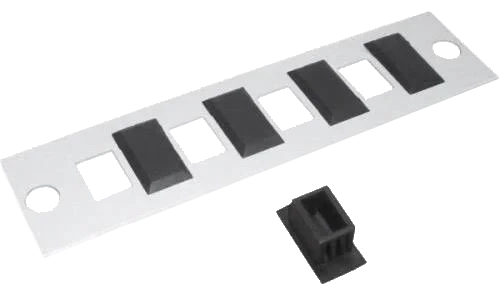 Пластиковые заглушки для квадратных отверстий в оптических кроссах SNR-PLUG-SC (100шт)