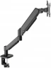 Кронштейн для мониторов ЖК Buro BU-M11 черный 17"-32" макс.10кг крепление к столешнице поворот и нак