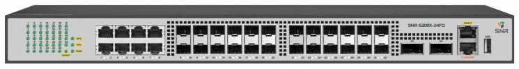 Управляемый коммутатор уровня 3 SNR-S300X-24FQ-2AC