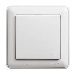 Розетка 1-м СП W59 Aqua 16А IP44 с заземл. защ. шторки в сборе бел. SE RS16-152B-18