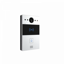 Вызывная панель Akuvox R20A, РоЕ, микрофон, динамик, камера, считыватель RF-карт, врезной монтаж