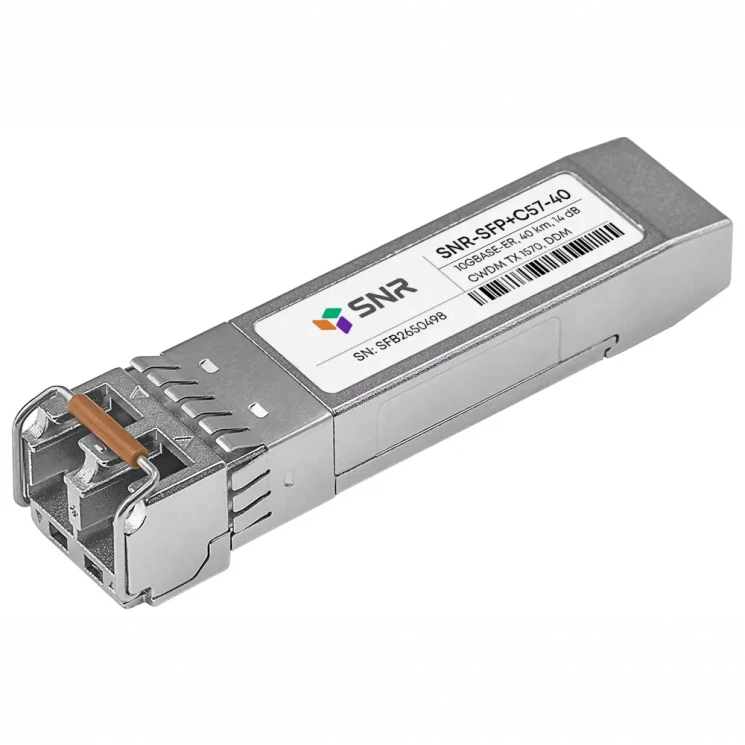 Модуль SFP+ CWDM оптический, дальность до 40км (14dB), 1570нм