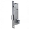 Врезной электромеханический замок с контактным устройством для двери из алюминиевого профиля, нормально открытый, межцентровое расстояние 85 мм