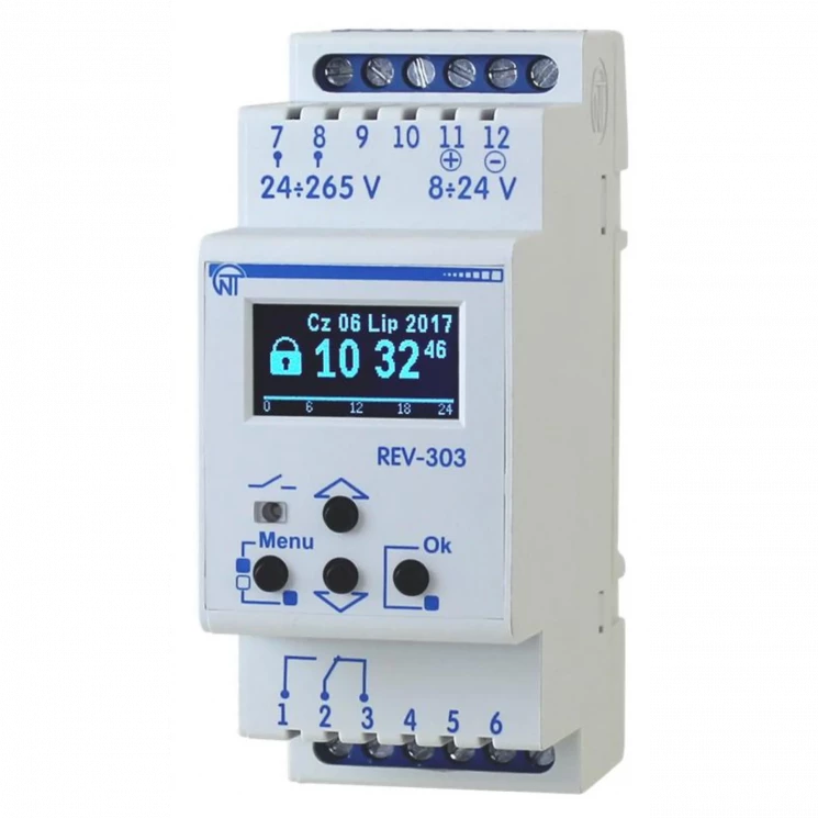 Таймер программируемый многофункц. РЭВ-303 НовАтек-Электро 3425604303
