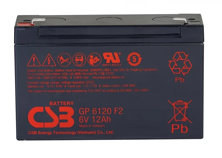 Аккумулятор CSB GP6120