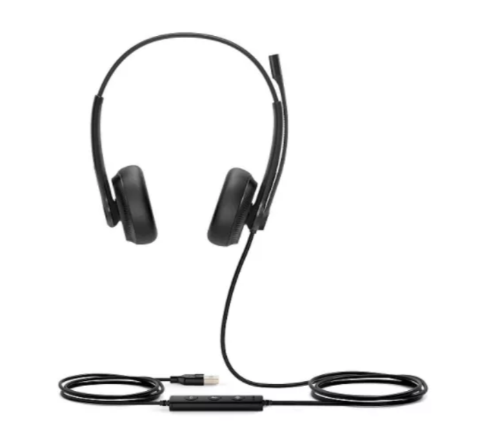 Гарнитура UH34 Dual UC Дуо, Проводная, HD звук, USB