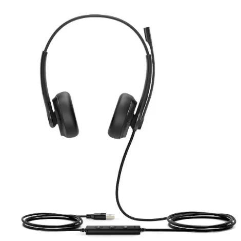 Гарнитура UH34 Dual UC Дуо, Проводная, HD звук, USB
