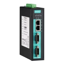 NPort IA5250AI 2-портовый усовершенствованный преобразователь RS-232/422/485 в Ethernet с изоляцией 2 КВ MOXA