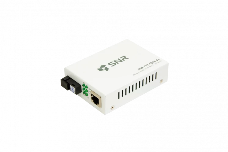 Медиаконвертер 10/100Base-T / 100Base-FX, Tx/Rx: 1550/1310нм, V3