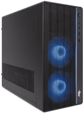 ПК IRU Tactio 310H6SEA MT i5 14400F (2.5) 16Gb SSD1Tb RTX5060 8Gb без ОС GbitEth 500W черный (RUS)