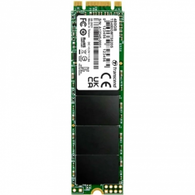 Накопитель SSD Transcend SATA-III 480GB TS480GMTS820S M.2 2280