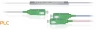 Делитель оптический планарный бескорпусный SNR-PLC-M-1x2-SC/APC
