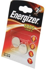 Energizer CR2025 BL2 OLD, Элемент питания