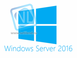 Лицензия Microsoft Windows Server Std 2016 RUS, 16 ядер, OEM, диск