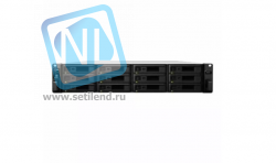 NAS-сервер Synology RackStation RS2418RP+, 12xHDD 3,5", 4х1000Base-T, Два БП, без дисков