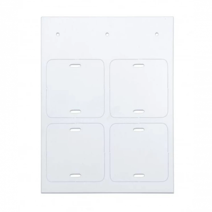 Маркировка для кабеля квадрат 55/55 (уп.40шт) DKC CIC55554SQW