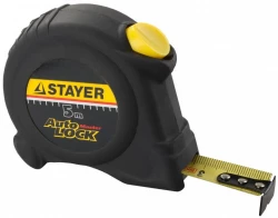 Рулетка STAYER 5м / 19мм, с автостопом