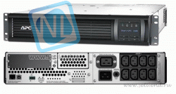 SMT2200RMI2U, Smart-UPS SMT, Line-Interactive, 2200VA / 1980W, Rack, IEC, LCD, Serial+USB