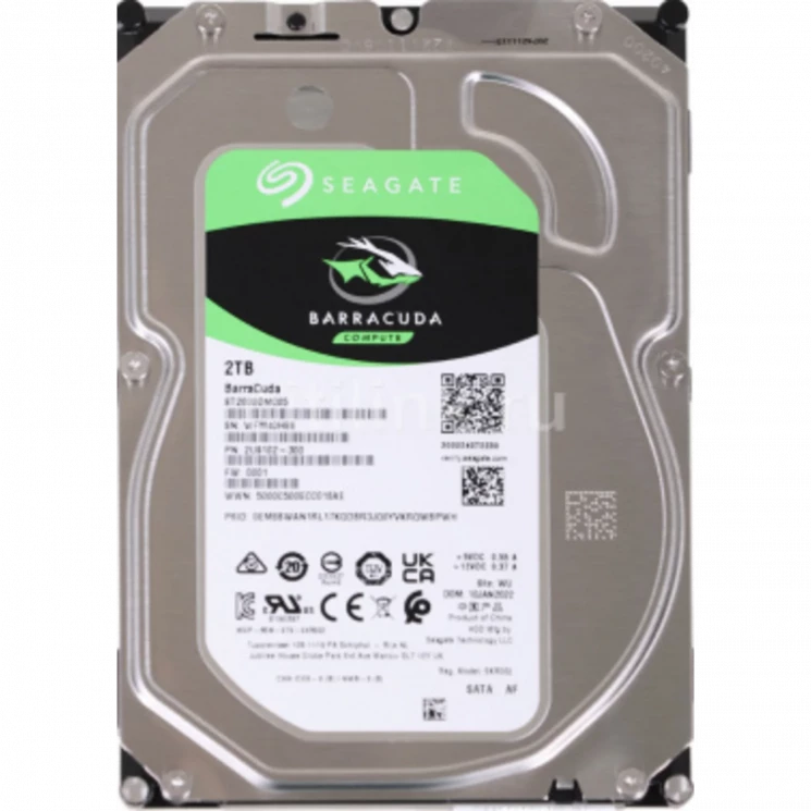 Жесткий диск Seagate SATA-III 2Tb ST2000DM005 Desktop Barracuda (5400rpm) 256Mb 3.5"