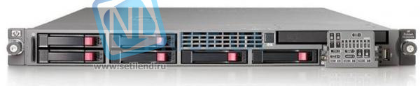 Сервер Proliant HP 457923-421 DL360G5 Intel Xeon QC 5440 2833Mhz/1333/2*6Mb/ DualS771/ i5000P/ 2Gb(32Gb) FBD/ Video/ 2LAN1000/ 6SAS SFF/ 0x36(146)Gb/10(15)k SAS/ DVDRW/ ATX 700W 1U-457923-421(NEW)