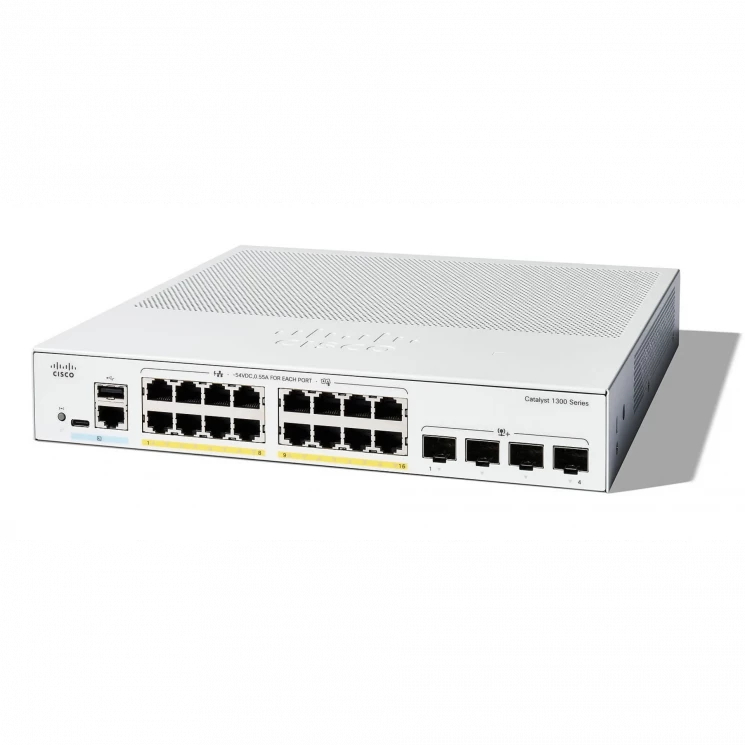 Коммутатор Cisco Catalyst C1300-16P-4X