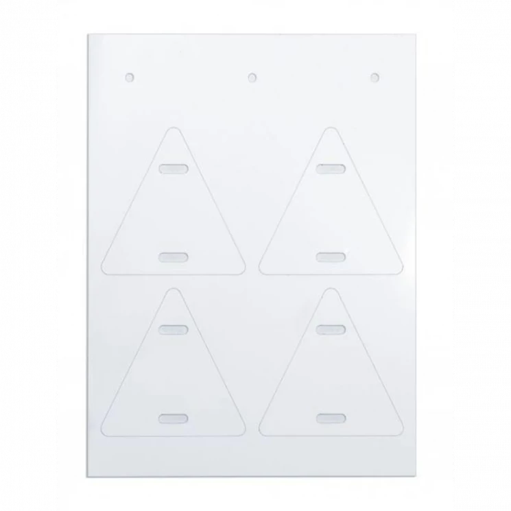 Маркировка для кабеля треугольник 58/55 (уп.40шт) DKC CIC58554TRW