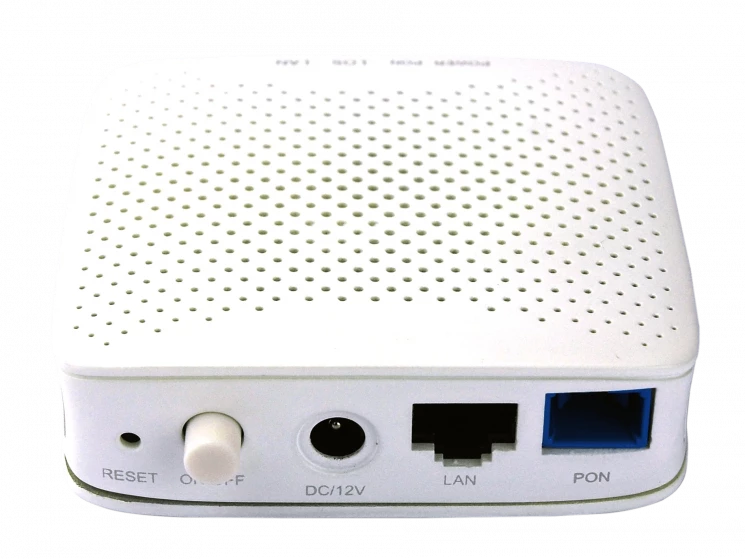 Абонентский терминал ONU BDCOM XPON, 1 порт XPON (SC/UPC), 1 GE, пластиковый корпус, DC12V/0.5A, внешний адаптер