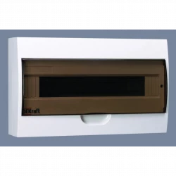 Корпус навесной ЩРН-П-18 18мод. IP41 пластик. DEKraft 31012DEK