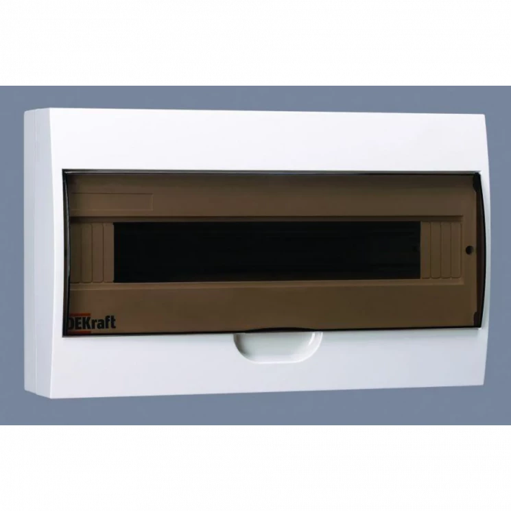 Корпус навесной ЩРН-П-18 18мод. IP41 пластик. DEKraft 31012DEK